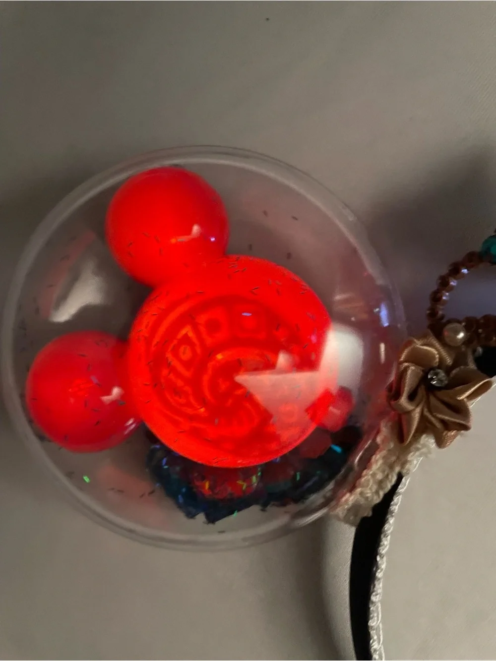 Light Up Disney Moana Minnie Mouse Ears Headband And Free Gift New (Other)